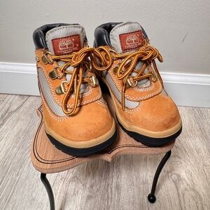 Timberland Kids Boots Size 8 | Waterproof Wheat Nubuck |